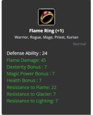 +1 Ring of life