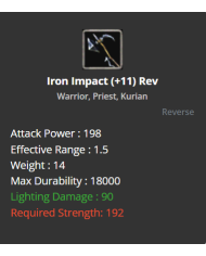 +11 Iron Impacth