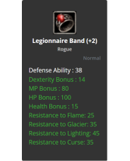 +2 LegionnaireBand