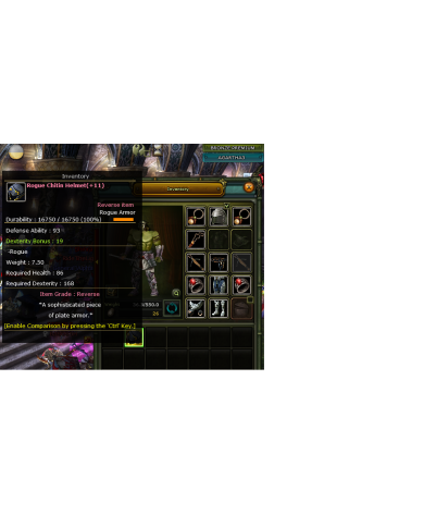 +11 Rogue Chitin Helmet