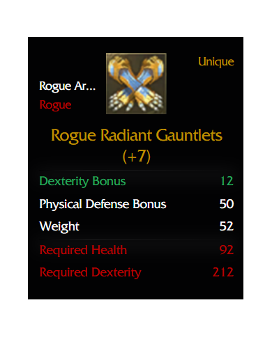 rogue set +7