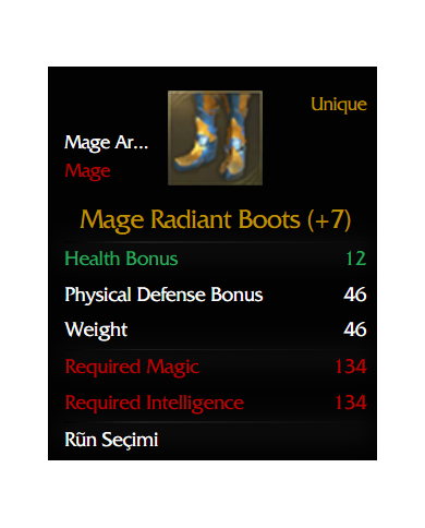 MAGE SET VE PARÇALAR